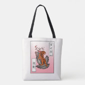 Tiger Sensai - Tijgerwasmiddel Tote Bag (Achterkant)