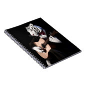 Tiger Serenade – Artistic Notebook Cover Notitieboek (Rechterzijde)