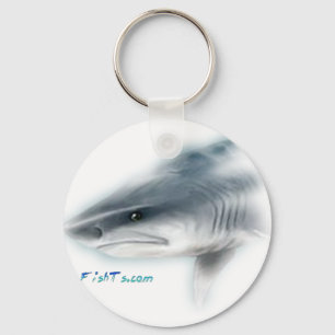 Tiger Shark Head Sleutelhanger