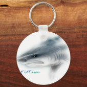 Tiger Shark Head Sleutelhanger (Voorkant)