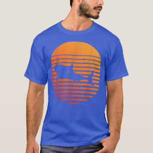 Tiger Shark Shadow silhouette voor een zon T-shirt