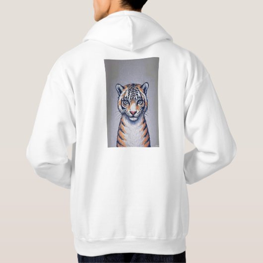 Tiger shirt hoodie (Achterkant)