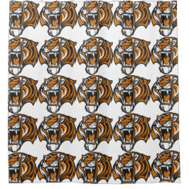 Tiger Shower Curtain Douchegordijn