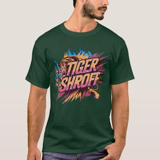 Tiger Shroff Bollywood T-shirt (Voorkant)