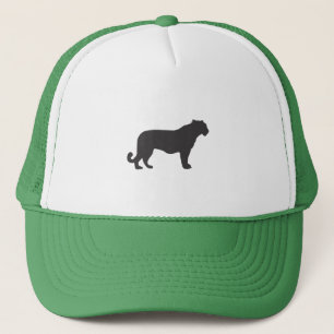 Tiger Silhouette Trucker Pet