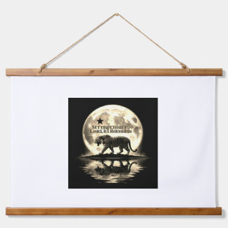 Tiger Silhouette Wall Art Hangend Wandkleed