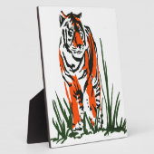 Tiger Silkscreen Fotoplaat (Zijkant)