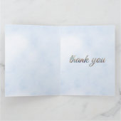 Tiger sitting on a sports car bedankkaart (Binnen)