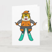 Tiger Skier Ski Kaart (Voorkant)