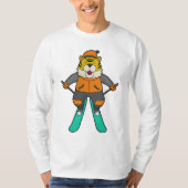 Tiger Skier Ski T-shirt (Voorkant)