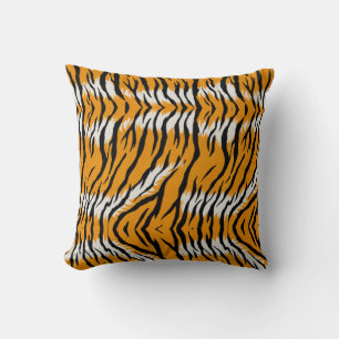 Tiger Skin Animal Print Patroon Ontwerp Kussen