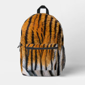 Tiger Skin Back Pack Bedrukte Rugzak (Voorkant)