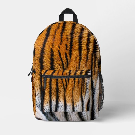 Tiger Skin Back Pack Bedrukte Rugzak (Voorkant)