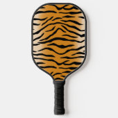 Tiger Skin Fur Pattern Pickleball Paddle (Voorkant)