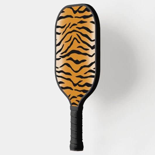 Tiger Skin Fur Pattern Pickleball Paddle (Links)