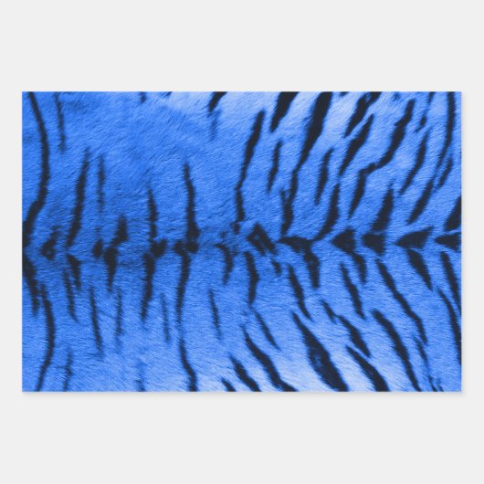 Tiger Skin Print in drie kleuren Inpakpapier Vel (Voorkant 2)