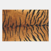 Tiger Skin Print in drie kleuren Inpakpapier Vel (Voorkant)