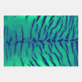 Tiger Skin Print in drie kleuren Inpakpapier Vel (Voorkant 3)