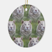 Tiger Skin Print, Safari Animal, Mannen Kinderen Keramisch Ornament (Links)