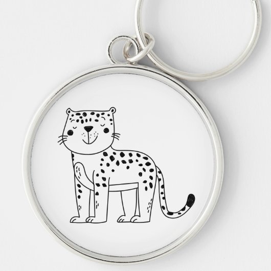 Tiger Sleutelhanger (Voorkant)