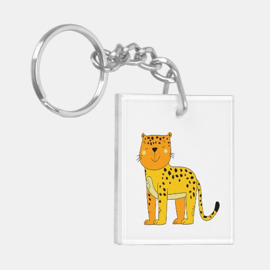 Tiger Sleutelhanger (Voorkant Links)