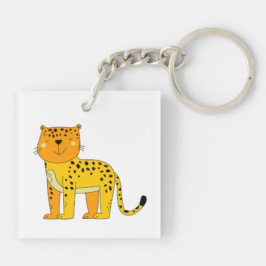 Tiger Sleutelhanger (Achterkant)