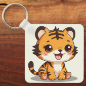 Tiger-sleutelhanger Sleutelhanger (Voorkant)