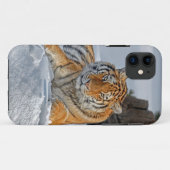 Tiger Snow Portrait Case-Mate iPhone Case (Achterkant (horizontaal))