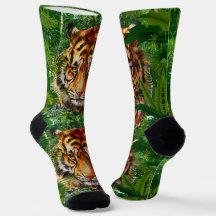 Tiger Socks | Natuur Oerwoud Tiger Socks
