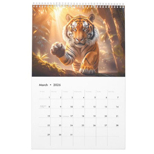 TIGER SOUL - 2026 - Kalender (Mar 2026)