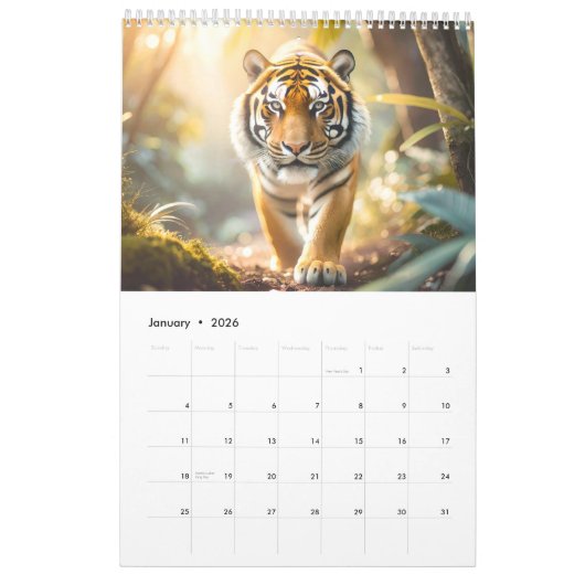 TIGER SOUL - 2026 - Kalender (Jan 2026)