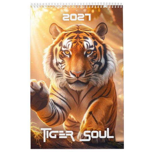 TIGER SOUL Kalender 2027  (Hoes)