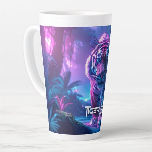 Tiger Soul Latte Mok (Linkerhoek)