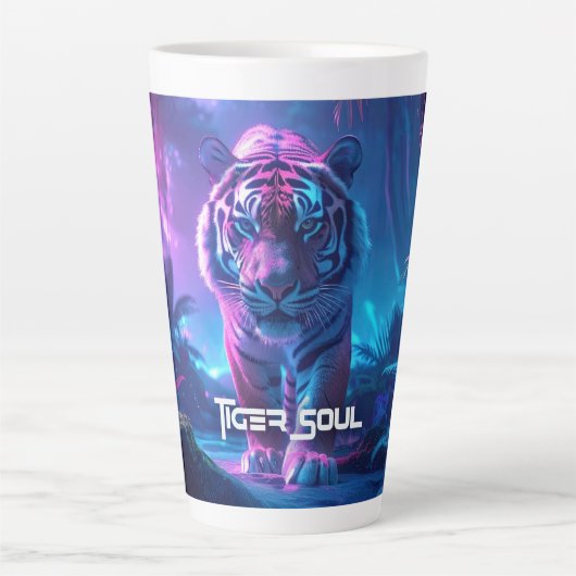 Tiger Soul Latte Mok (Voorkant)