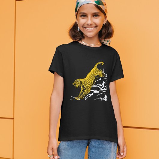 Tiger Sprinting Helling Zwart T-shirt