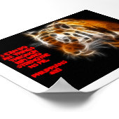 Tiger Sterke poster (Hoek)