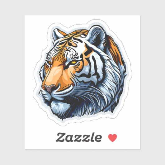 Tiger Sticker (Vel)