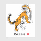 Tiger Sticker (Vel)