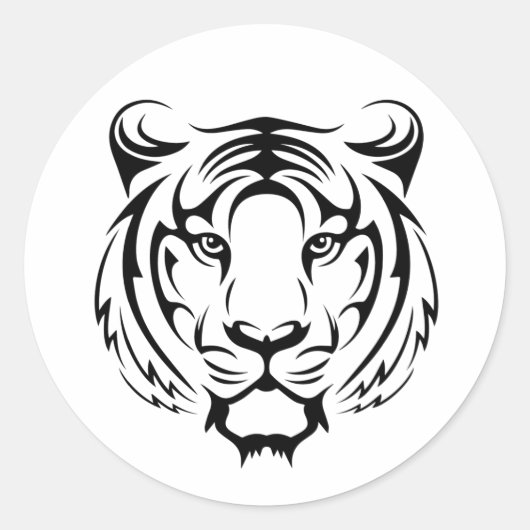 Tiger Sticker (Voorkant)