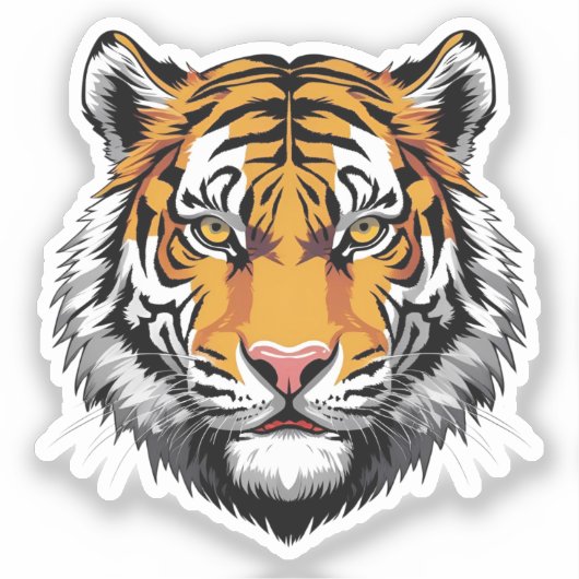 Tiger Stickers (Voorkant)