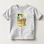 Tiger Storybook geïllustreerd Kinder Shirts (Voorkant)