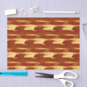 Tiger Stripe Bamboo Wood Grain Kijk uit Tissuepapier (Craft)