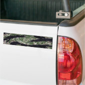 Tiger Stripe Camo Bumpersticker (Op Truck)