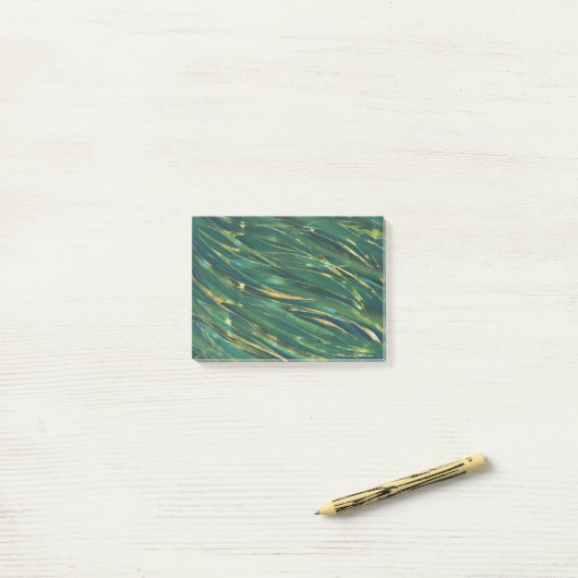 Tiger Stripe Camouflage Post-it® Notes (Op bureau)