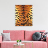 Tiger Stripe Fur Print (Insitu (Woonkamer))