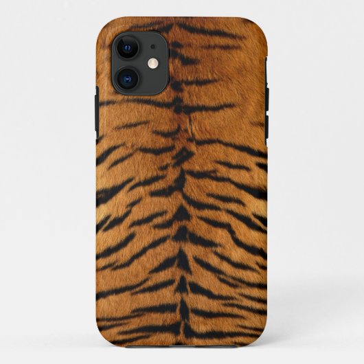 Tiger Stripe Fur Print Case-Mate iPhone Case (Achterkant)