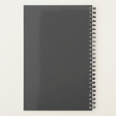 Tiger Stripe Kat Planner (Achterkant)