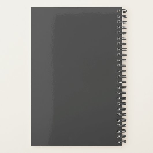 Tiger Stripe Kat Planner (Achterkant)