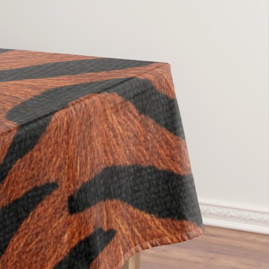 Tiger Stripe Wild Pattern Tafelkleed (Voorbeeld)