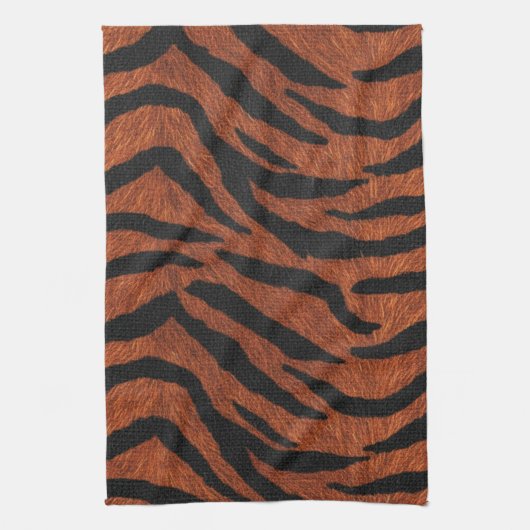 Tiger Stripe Wild Pattern Theedoek (Verticaal)